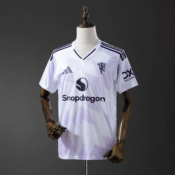 Camiseta de fútbol Manchester United 2025/26 VISITANTE MANGA CORTA VERSION FAN